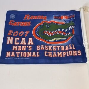 2007‎ NCAA National Championship Florida Gators Men's Basketball Car Flag Window